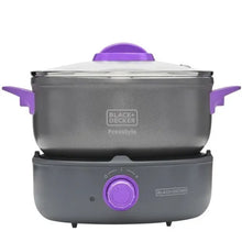 Carregar imagem no visualizador da galeria, PANELA ELETRICA 700W 220V BLACK E DECKER