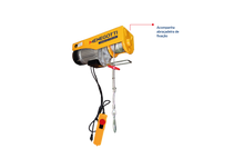 Carregar imagem no visualizador da galeria, Guincho Coluna Prime 300/600k C/ Motor Monofasico 220v - Menegotti