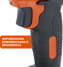 Carregar imagem no visualizador da galeria, Parafusadeira/Furadeira 12v Com 13 Acessorios + Caixa Black E Decker