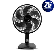 Carregar imagem no visualizador da galeria, VENTILADOR MESA 30CM 6 PÁS PT MALLORY 220V