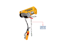 Carregar imagem no visualizador da galeria, Guincho Coluna Prime 150/300kg C/ Motor Monofasico 220v - Menegotti