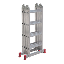 Carregar imagem no visualizador da galeria, ESCADA ARTICULADA 13 EM 1 ALUMINIO 4x4 DEG - Uso domestico