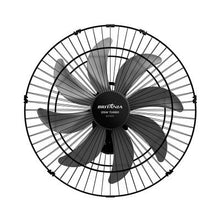 Carregar imagem no visualizador da galeria, VENTILADOR PAREDE 50CM PT 8 PÁS 215W 127V BRITANIA