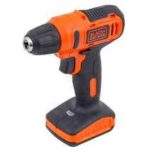 Carregar imagem no visualizador da galeria, Parafusadeira/Furadeira 12v Com 13  Acessorios + Caixa Black E Decker
