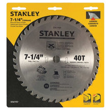 Carregar imagem no visualizador da galeria, LAMINA DE SERRA CIRCULAR  7-1/4 40T STANLEY
