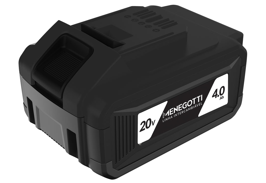 Bateria 20V-4000Ah Intercambiavel Menegotti