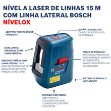 Carregar imagem no visualizador da galeria, Nivel Laser Nivelox - Gll 3 X Bosch
