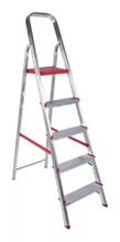 Carregar imagem no visualizador da galeria, ESCADA ALUMINIO DOMESTICA BOTAFOGO 5 DEG -  Uso domestico.
