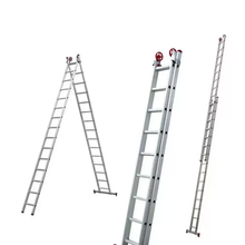 Carregar imagem no visualizador da galeria, ESCADA EXTENSIVA ALUMINIO BOTAFOGO 9x2 DEG - Uso domestico
