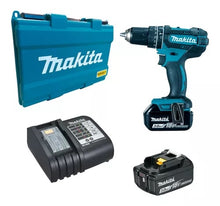 Carregar imagem no visualizador da galeria, Parafusadeira/Furadeira 18V  Impacto DHP482 Makita 2 Baterias
